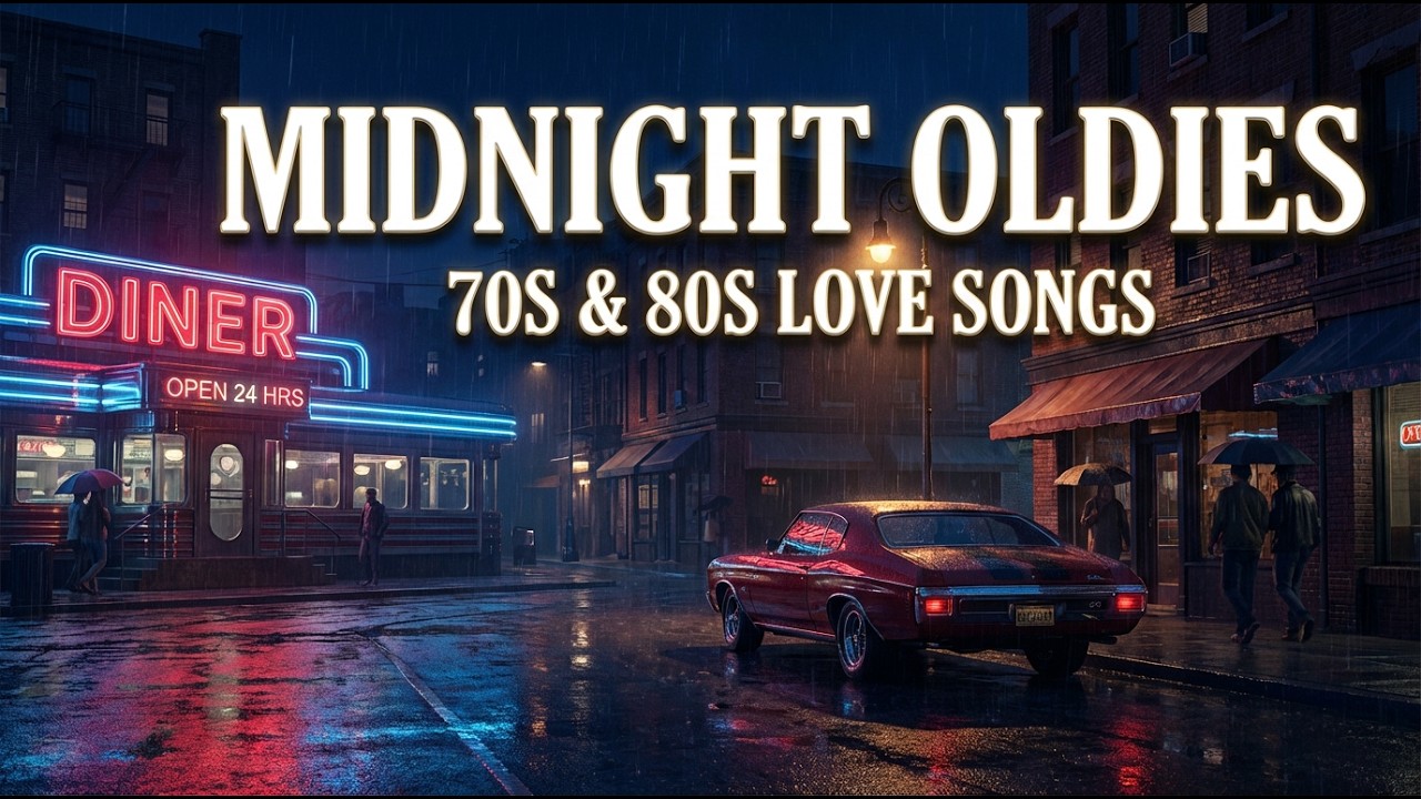 Midnight Oldies – 70s & 80s Soft Rock Love Songs for Rainy Nights 🌧️🎶