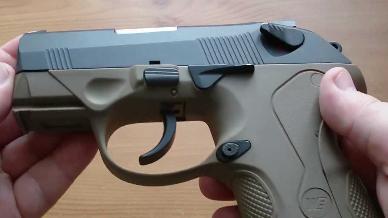 WE 3PX4 Compact Bulldog GBB Airsoft Pistol