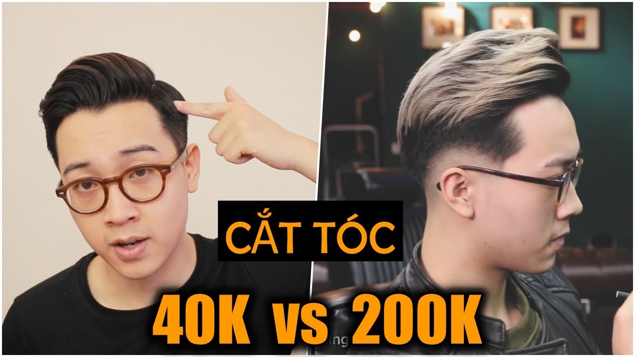 THỬ MỘT LẦN ĐI CẮT TÓC GIÁ RẺ...SỰ KHÁC BIỆT GIỮA SALON 40K VÀ SALON 200K ! Huy Quốc