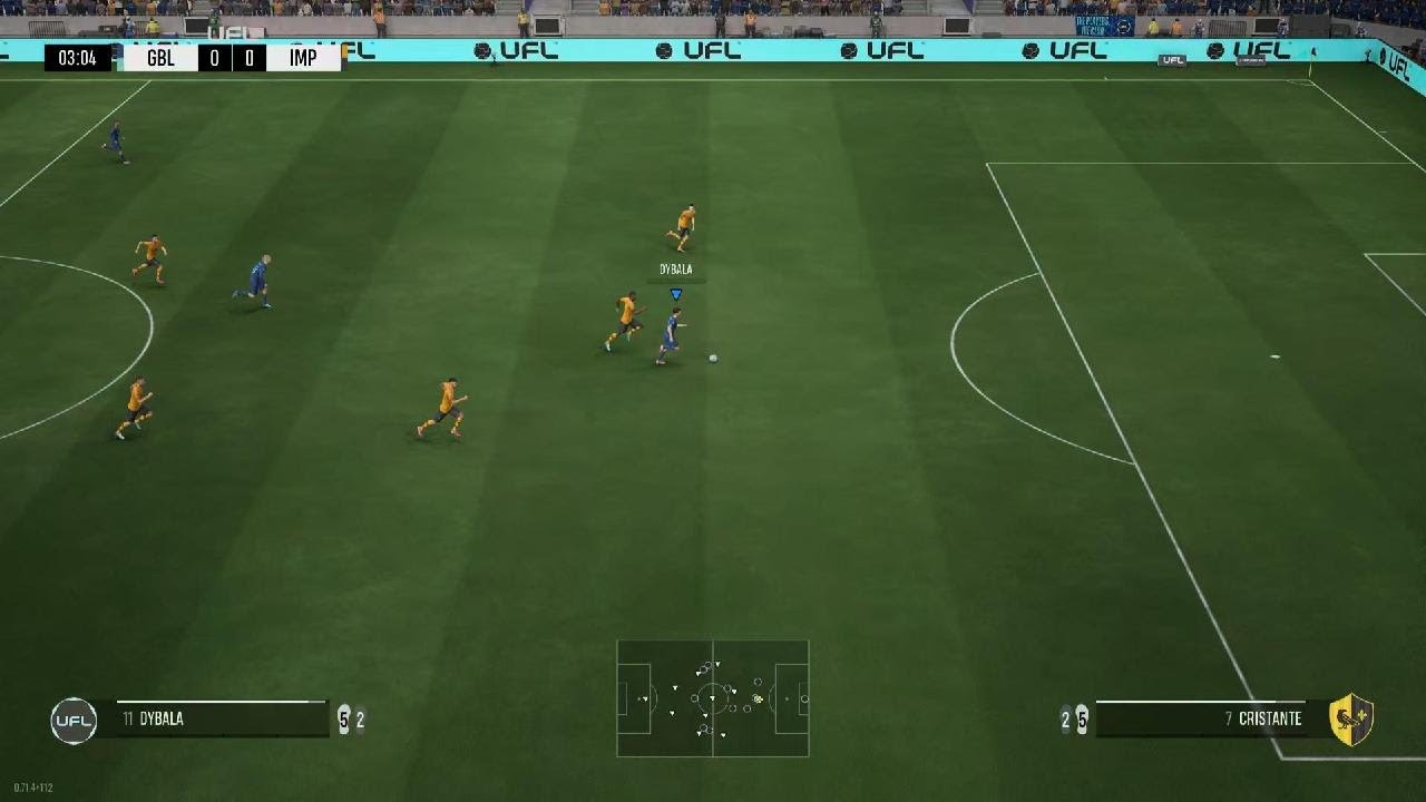 UFL gameplay PS5 slim