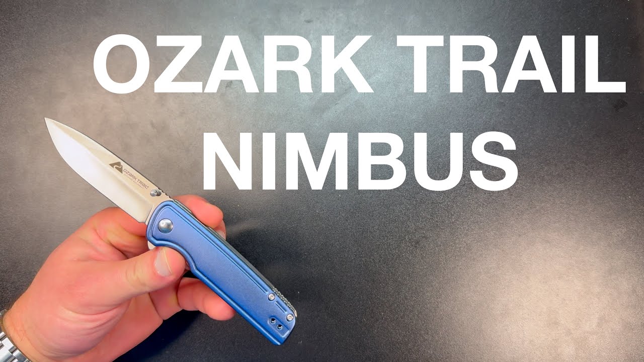 Unboxing the Ozark Trail Nimbus Folding Pocket Knife ($10 at Walmart)