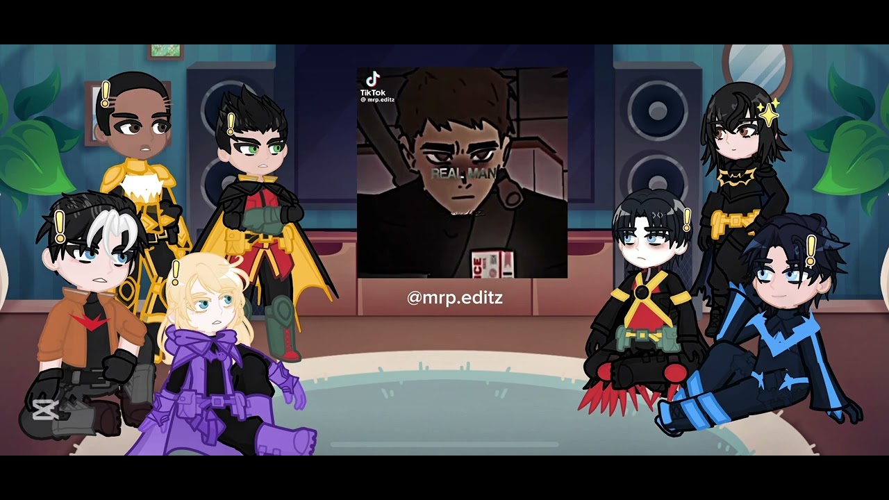Batfamily react to Tim as Aiden Clark | 2X | WIP | NOT original 