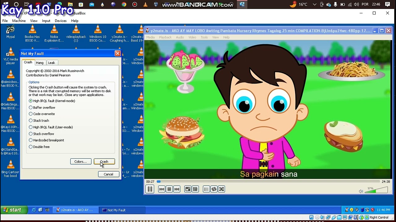 (POPULAR #3) AKO AY MAY LOBO Has BSOD VM
