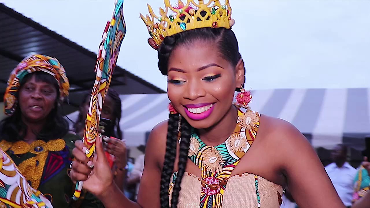MARIAGE COUTUMIER GABONAIS: CHRISTELLE ET FRANCK