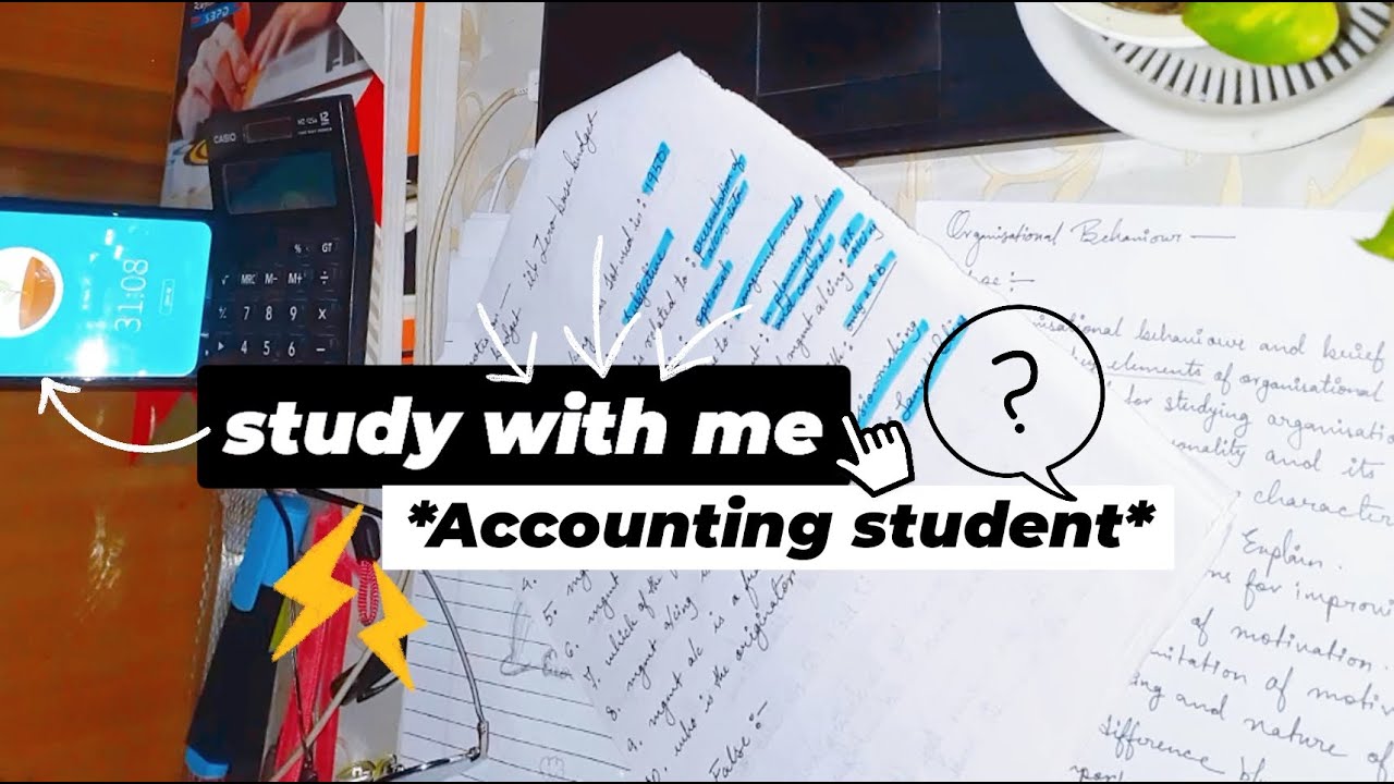 study with me | 45 min Pomodoro @ 12AM real-time, Chill Ft. @LofiGirl *B.Com/Accounting student*
