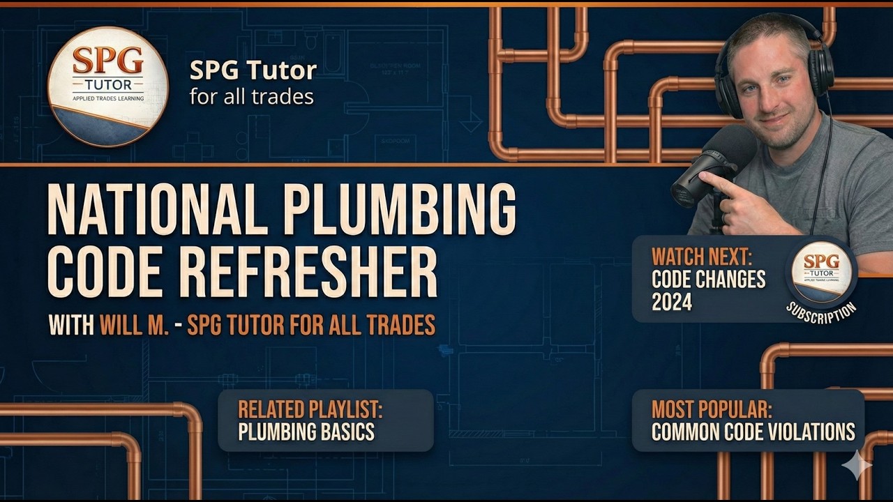 Plumbing Code Refresher 2015 National Plumbing Code