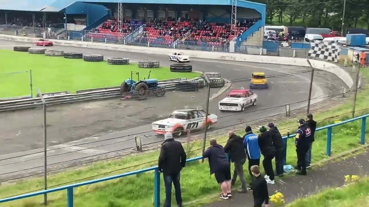 Classic hot rod heat 1 @ Cowdenbeath racewall 29/7/23
