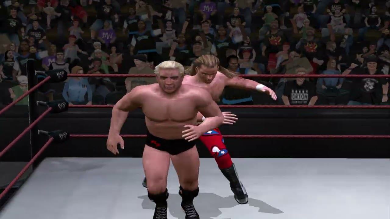 WWE Classic Match Replays: HBK vs Ric Flair - Bad Blood 2003 (SVR PCSX2 Mod)