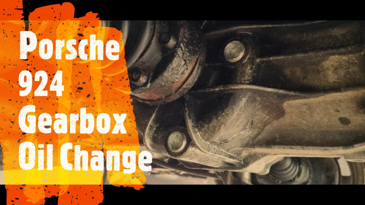Porsche 924 Gearbox Oil Change - Part 41