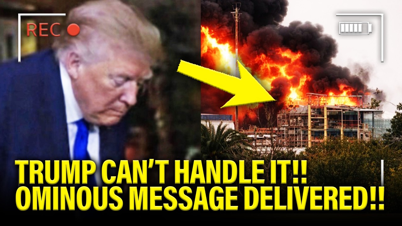 Trump PANICS as Iran Gives OMINOUS WARNING!!