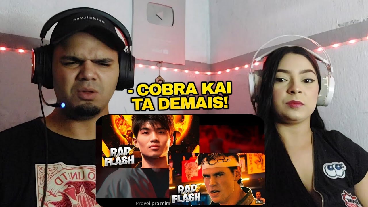 React • Kwon (Cobra Kai) - CORAÇÃO DE COBRA + Axel (Cobra Kai) - LUTADOR INTOCÁVEL