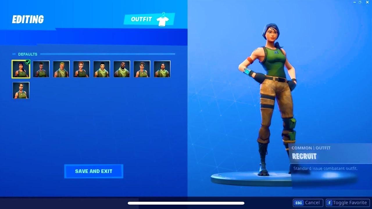Fortnite Chapter 2! How To Get The Old Default Skins In Fortnite!