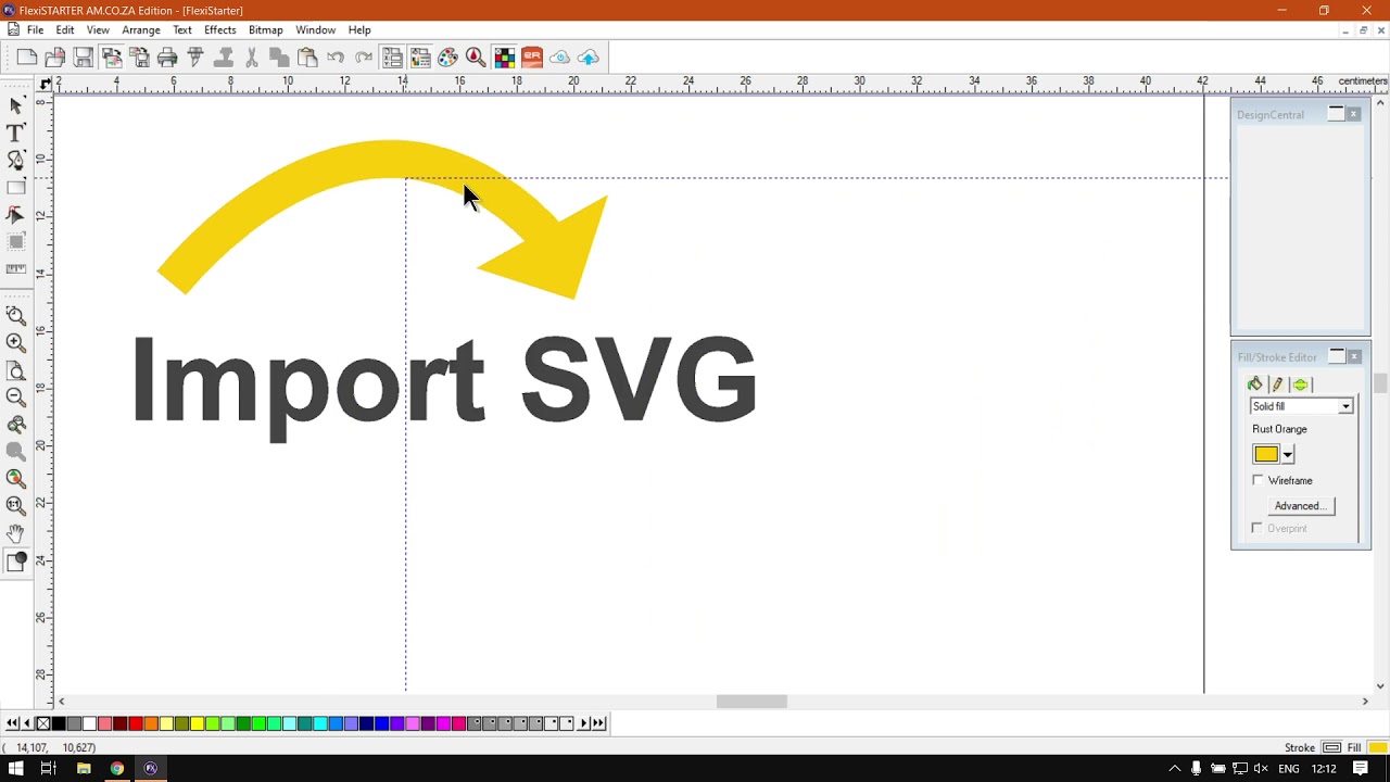 SAi FlexiSTARTER 19 Import (SVG) File Formats (Part 8) Importing Files Video Mini-Series