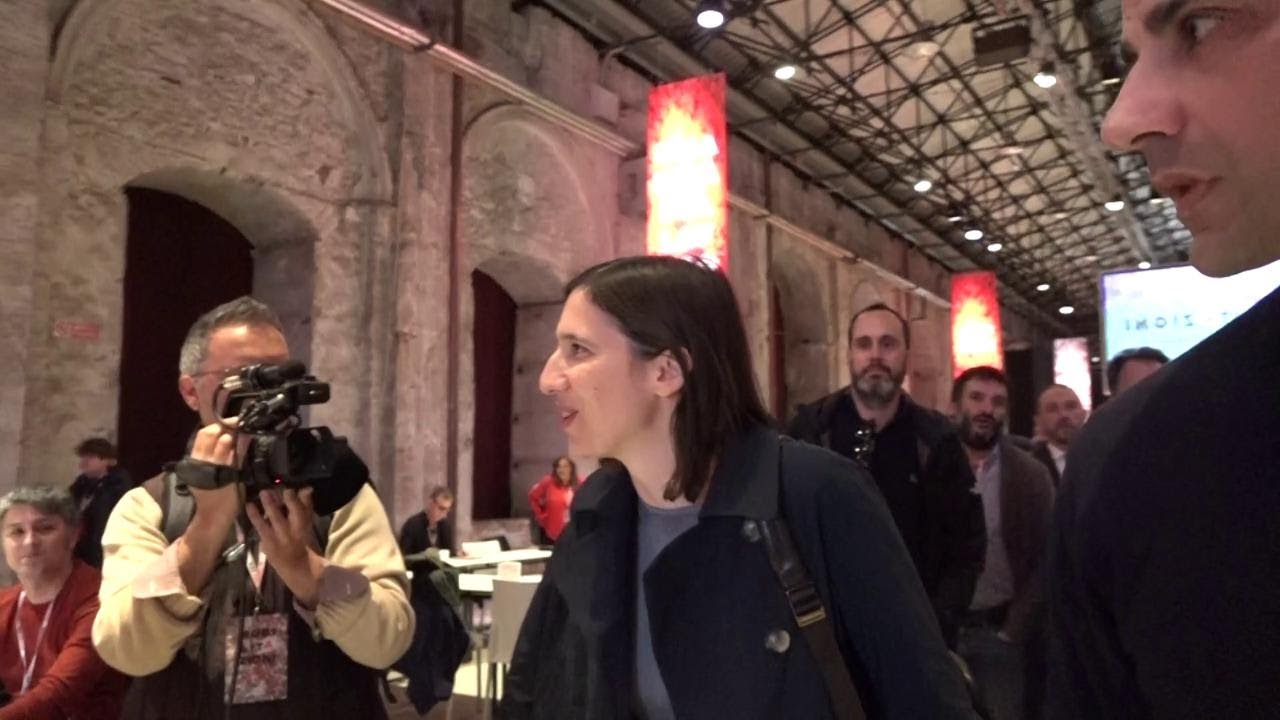 Firenze, Elly Schlein alla Leopolda: 