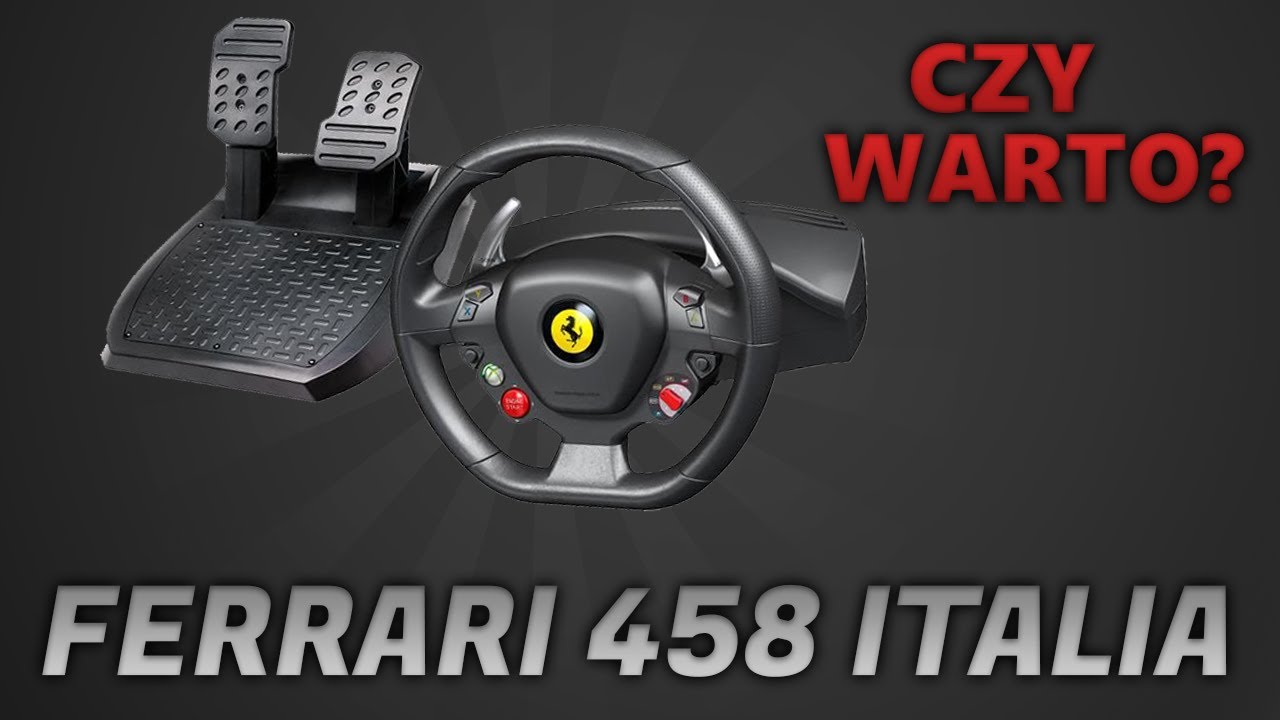 Thrustmaster Ferrari 458 Italia! | Recenzja | Kemer