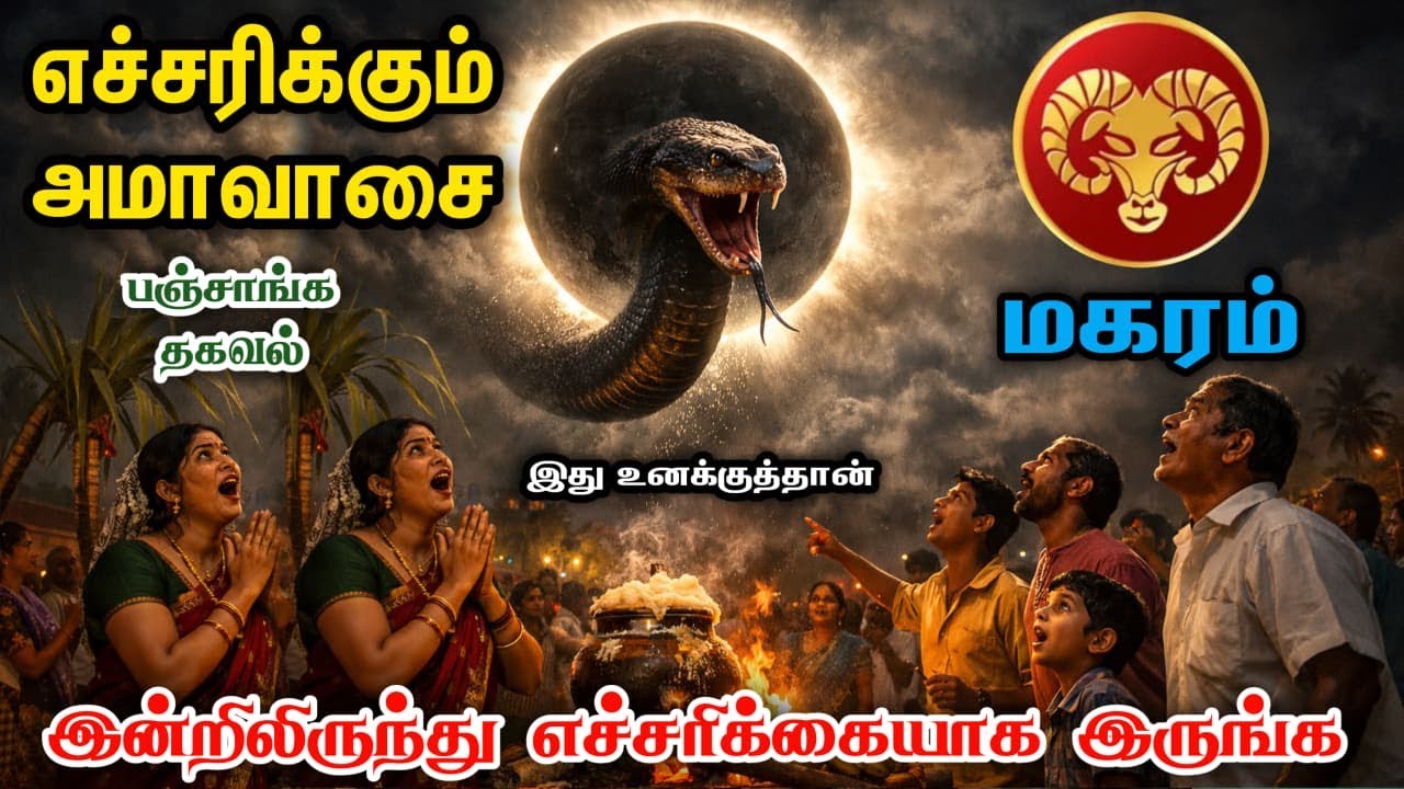 மகரம் ! பஞ்சாங்க