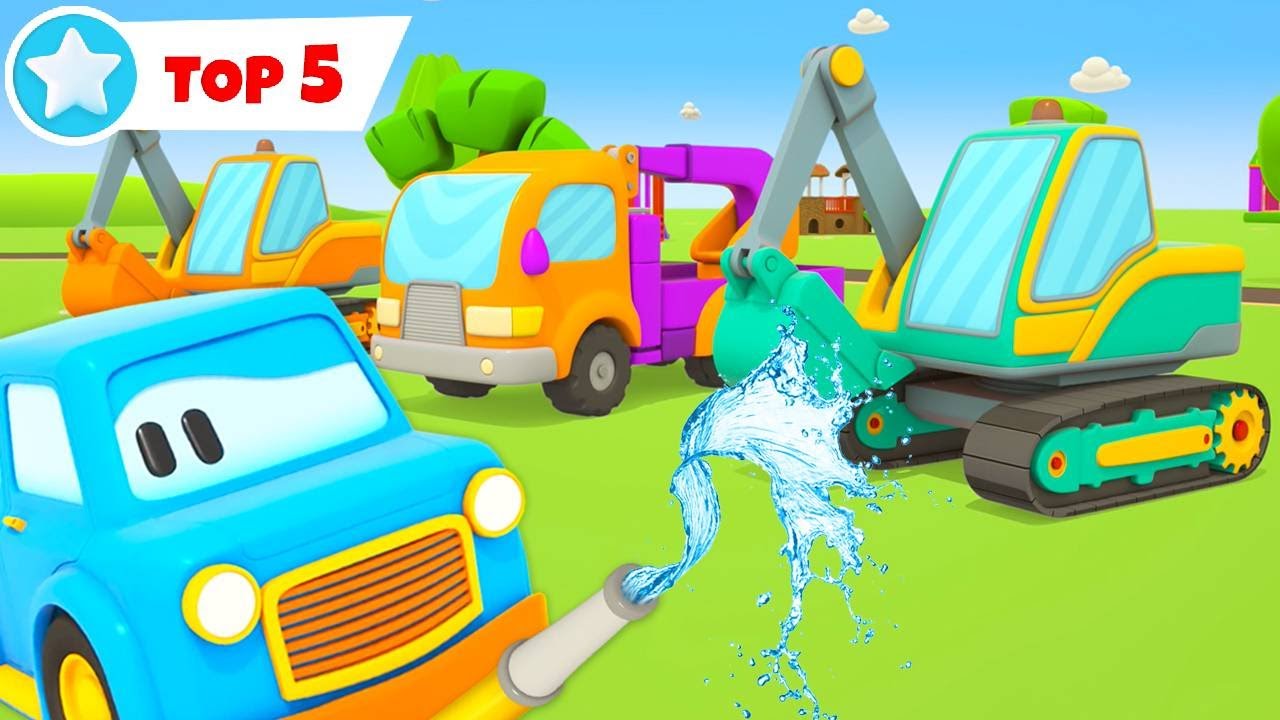🚗📚 Die schlauen Autos – TOP 5 lehrreiche Cartoons für Kleinkinder!