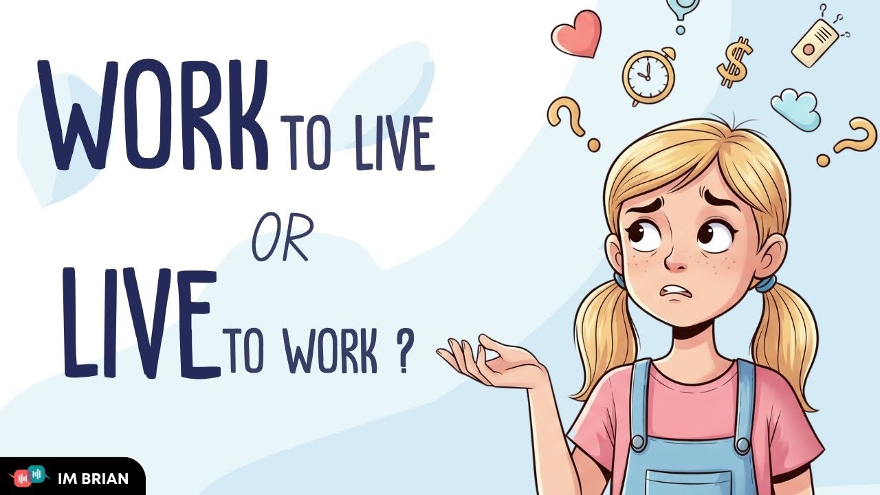 English Podcast - Do You Work to Live&hellip; or Live to Work? | Work-Life Balance Talk
