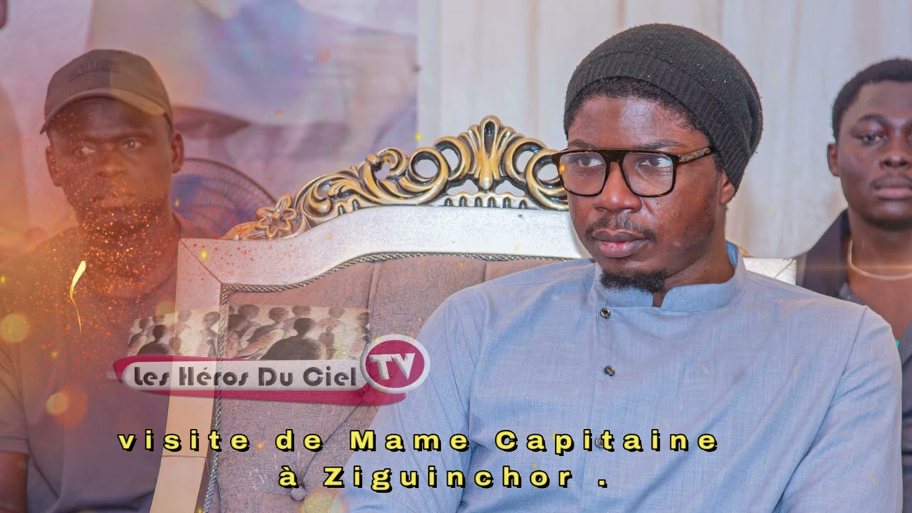 Discour de Mame Capitaine lors de sa visite à Daarou Mourchid Ziguinchor .