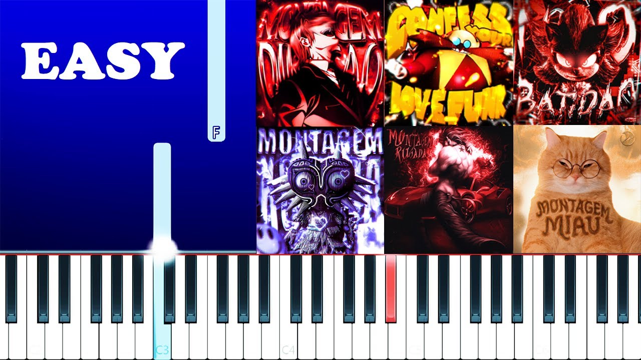 6 PHONK SONGS ON PIANO (Part 13) (EASY Playable Piano Tutorial)