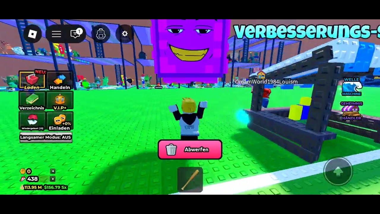 Ich habe was gutes bekommen in Tsunami in Roblox 