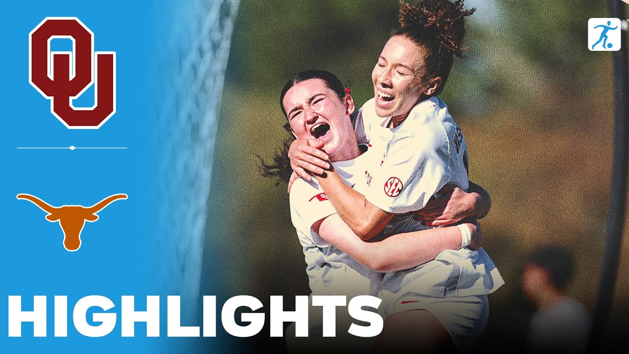 Oklahoma vs Texas | NCAA College Women's Soccer | Highlights - October 19, 2025