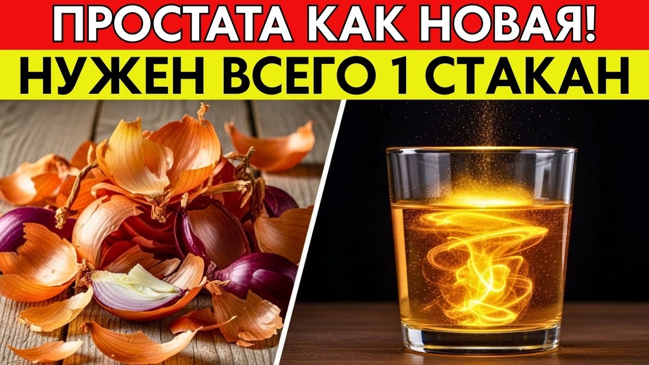 СПИТЕ ВСЮ НОЧЬ! 1 стакан перед сном — и простата как новая. Секрет деда
