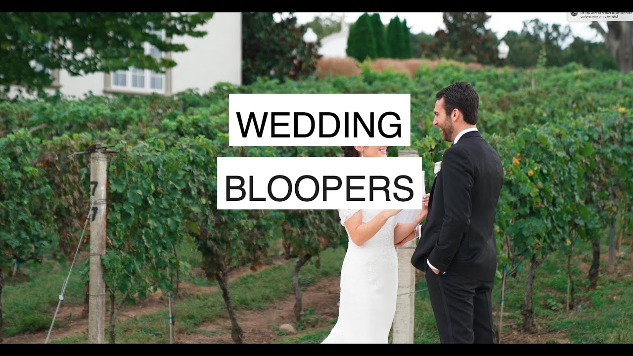 🎬 Hilarious WEDDING BLOOPERS!! 🎬