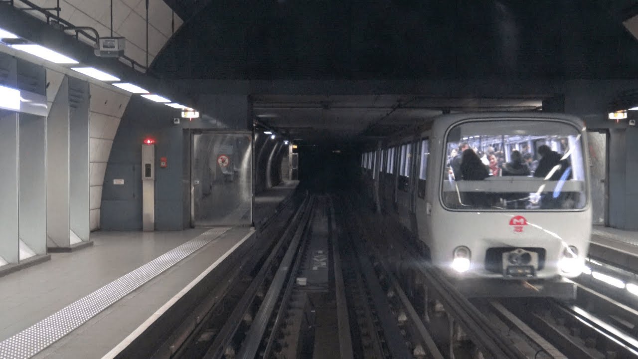 [Lyon Cab Ride]  Métro D - Gare de Vaise/Vénissieux