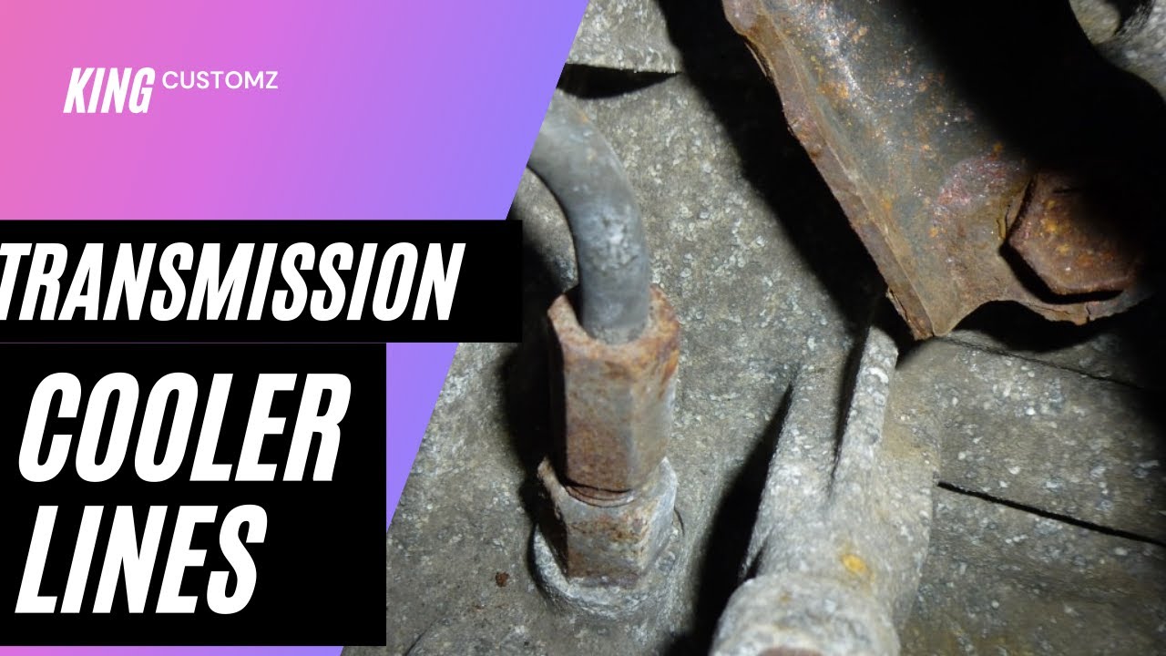 2007 corolla 1zz-fe transmission cooler line replacement!