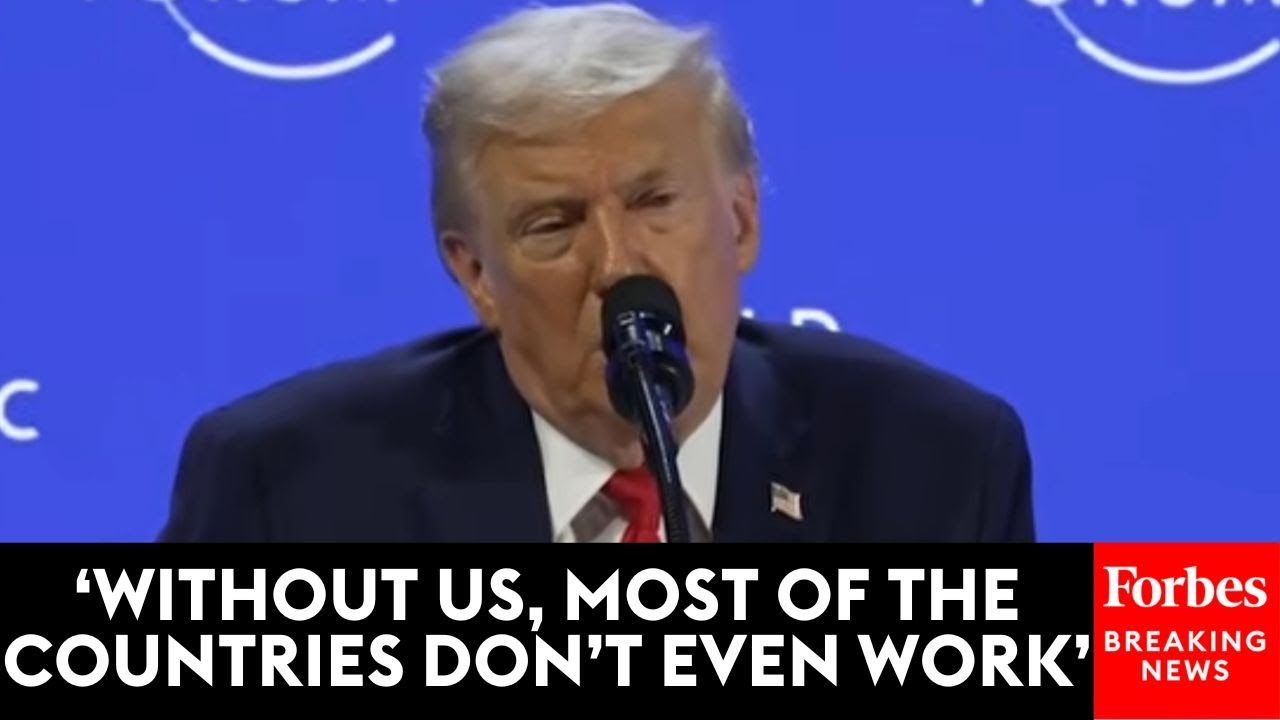 'You Don't Have Threats Because Of Us': Trump Boasts Power Of U.S. Military, Economy During Remarks