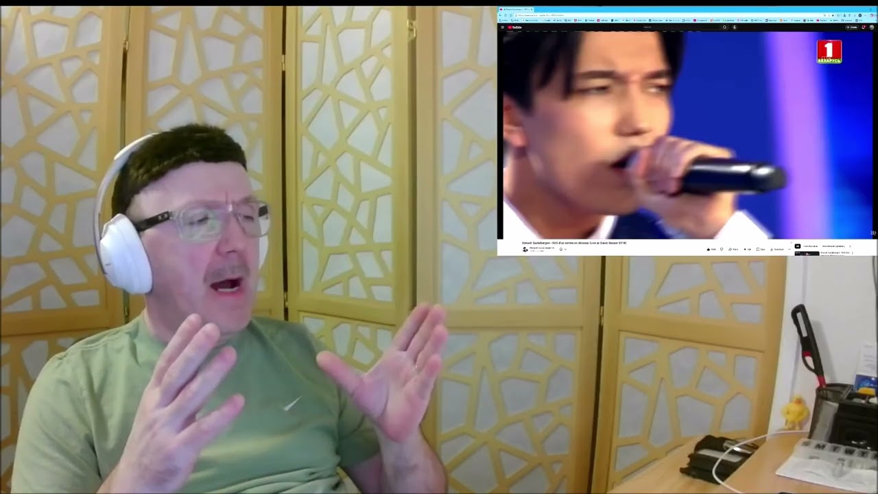 1st Time Reaction to Dimash Qudaibergen - SOS Live at Slavic Bazaar