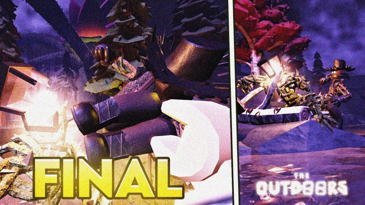 🔥 O FINAL ÉPICO do DOORS The Outdoors! (ZERADO)