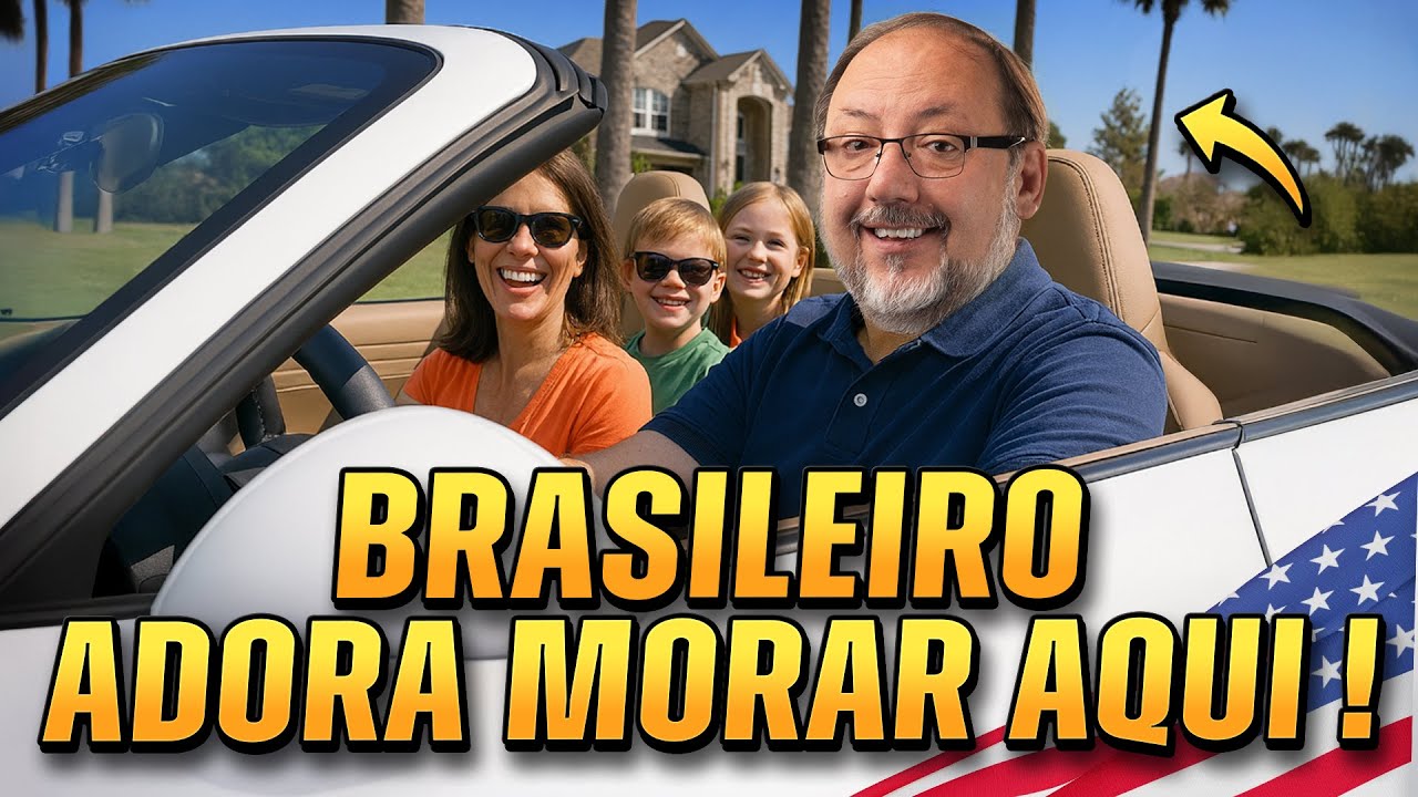 BRASILEIRO ADORA MORAR AQUI!