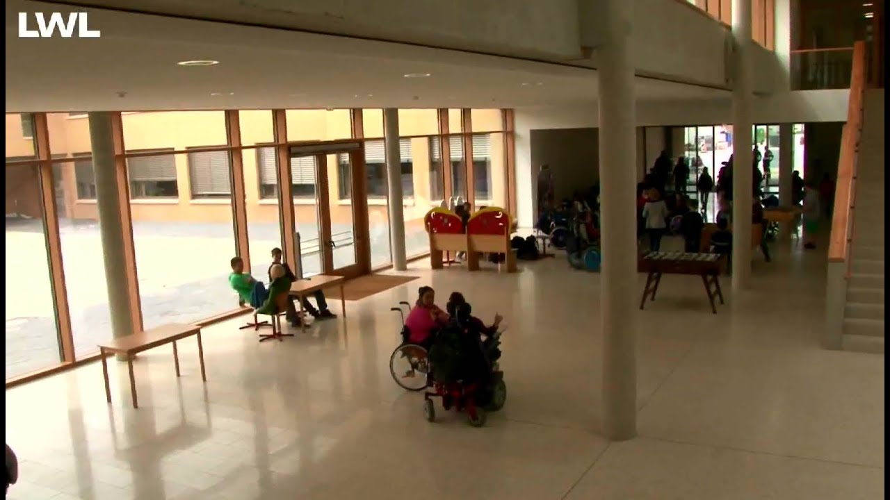 Einblicke in den Neubau und die Bauphase der LWL-Förderschule in Oelde (LWL-Jugend/Schule)