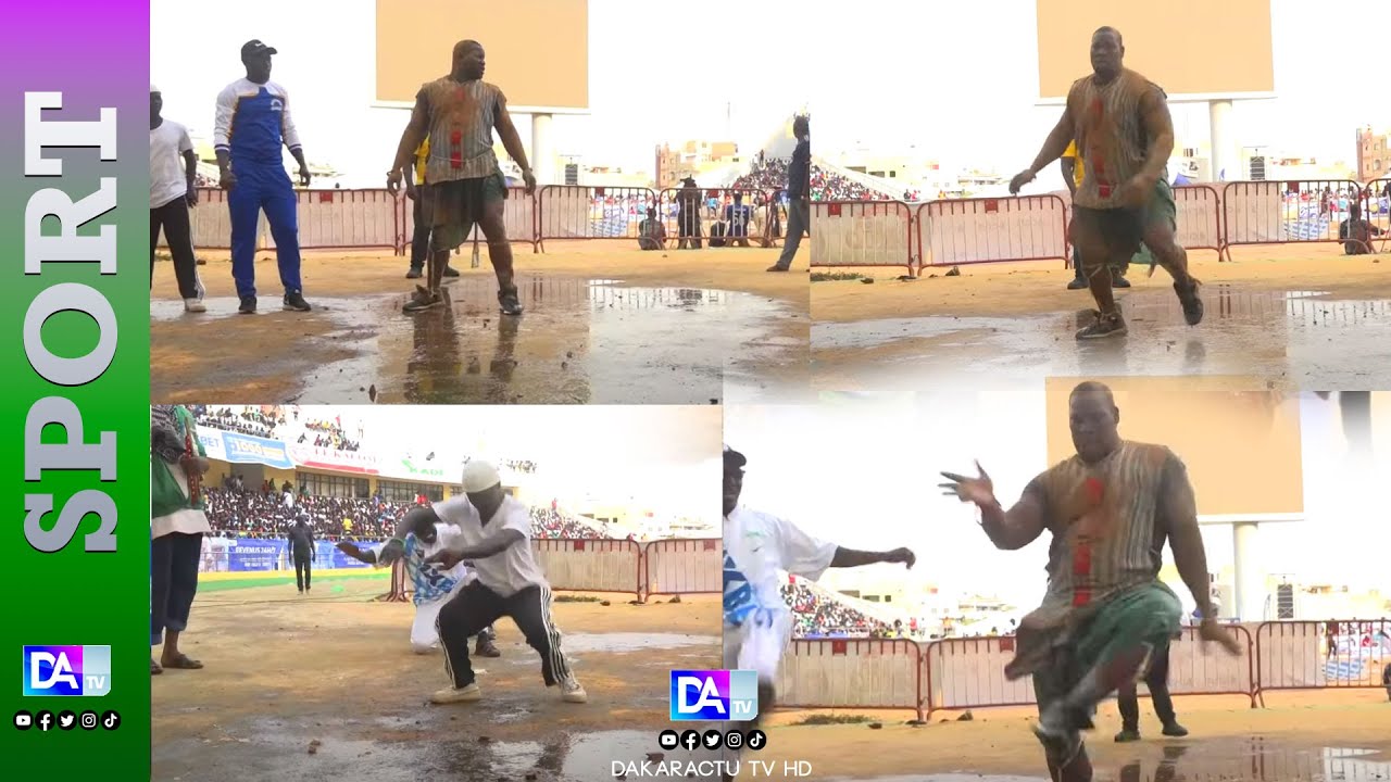 Arène nationale : Touss comique de Ndiaga Dolé, qui fait tomber de rire les amateurs de la lutte….