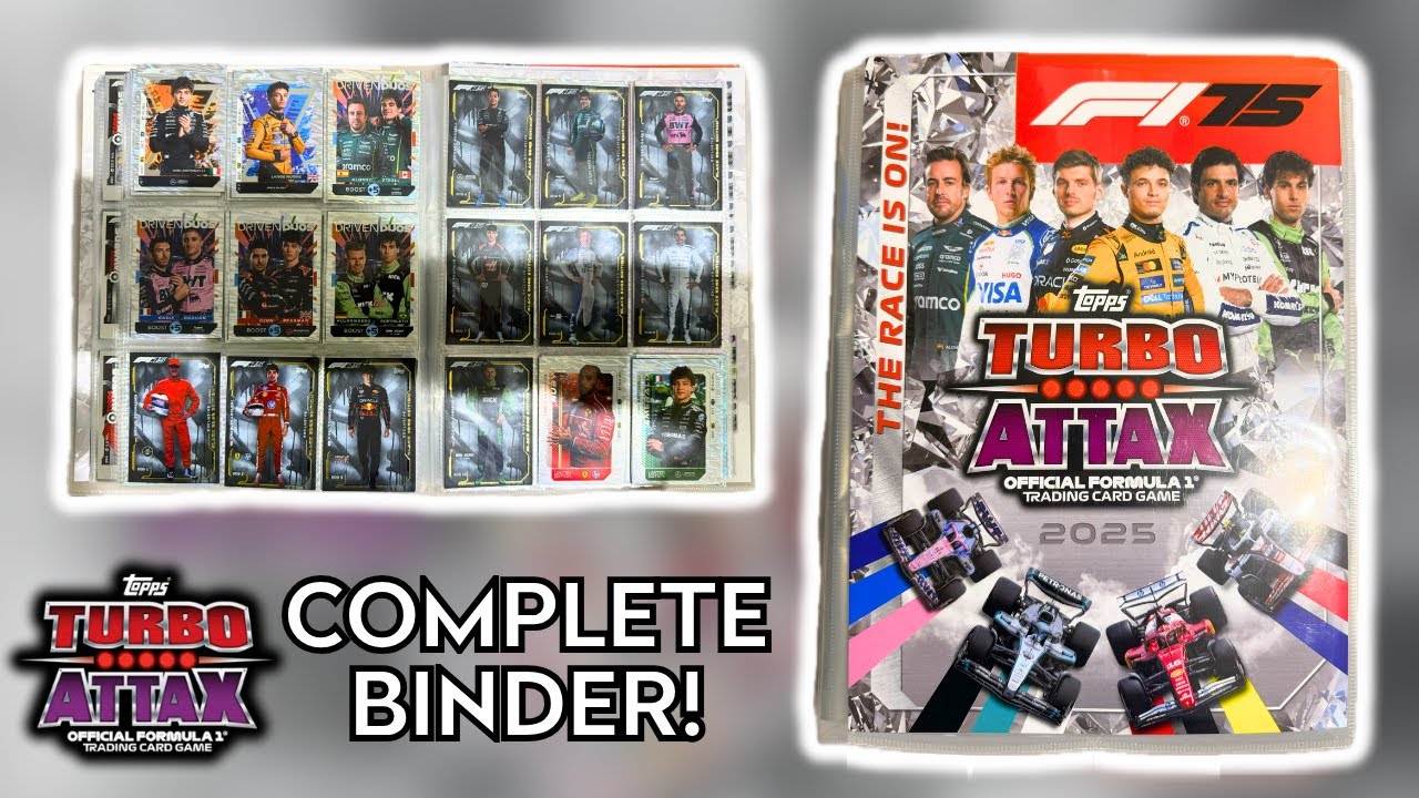 ПОЛНАЯ КАРТОЧКА! | ОБНОВЛЕНИЕ КАРТОЧКИ TOPPS F1 TURBO ATTAX 2025 | ВСЕ СТИЛИ ПОДПИСКИ, ЧЁРНЫЙ КРА...