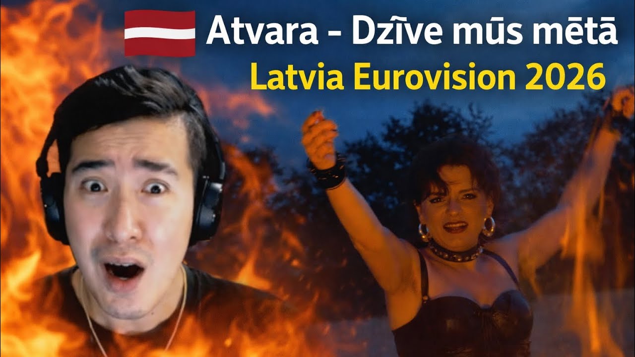 🇱🇻 Atvara - Life Throws Us | Латвия Евровидение 2026 | РЕАКЦИЯ