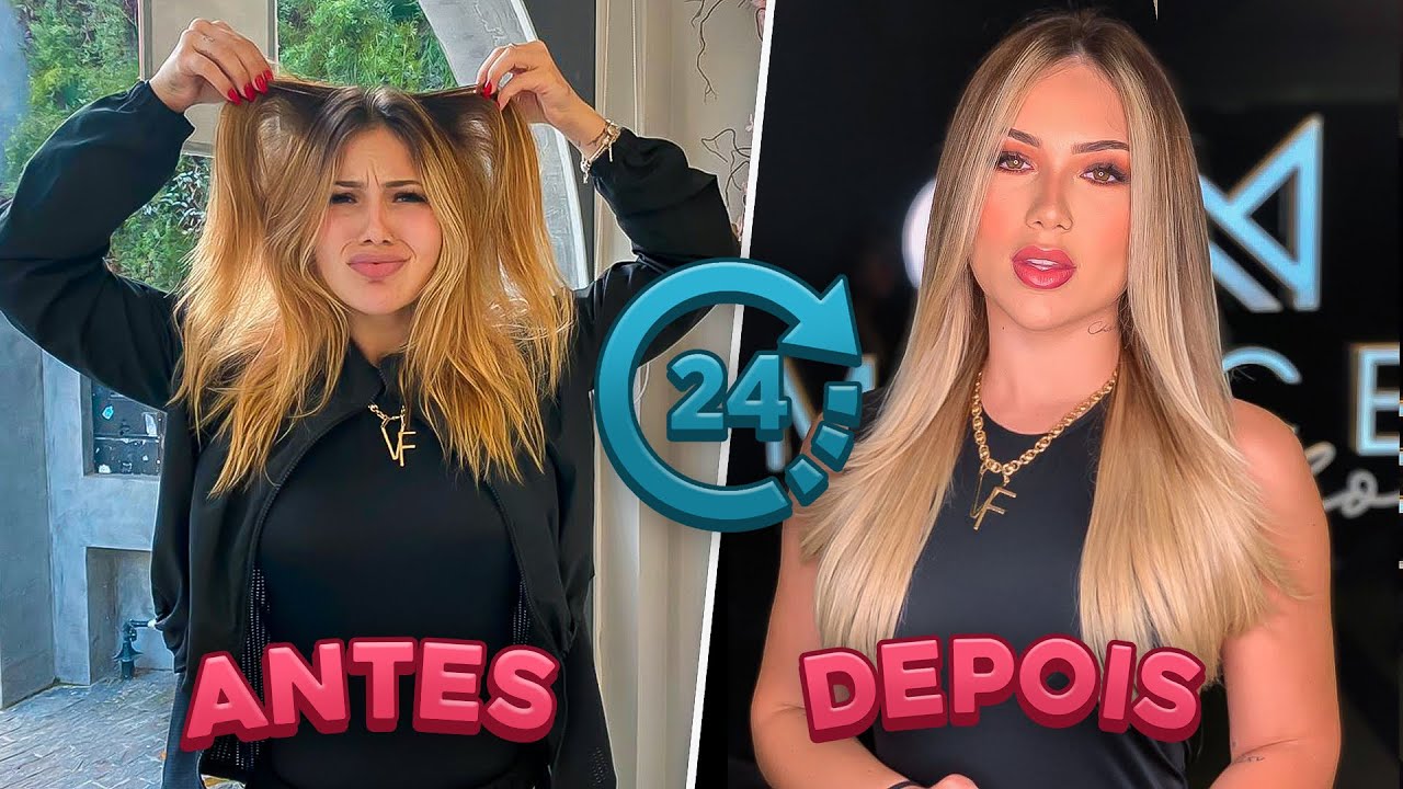 FIZ UMA TRANSFORMAÇÃO NO MEU CABELO!!!