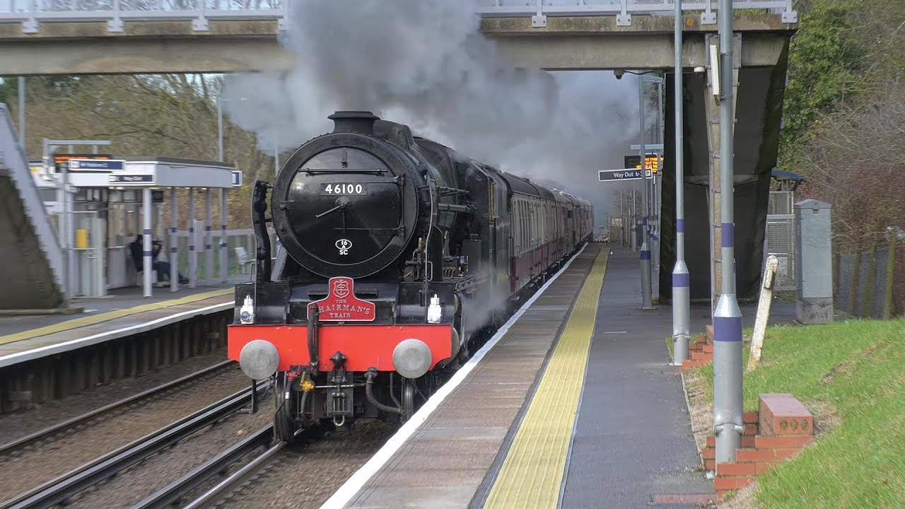 Royal Scot Swansong | 46100 Royal Scot bows out on 'The Chairman's Train' round Kent - 03.12.24