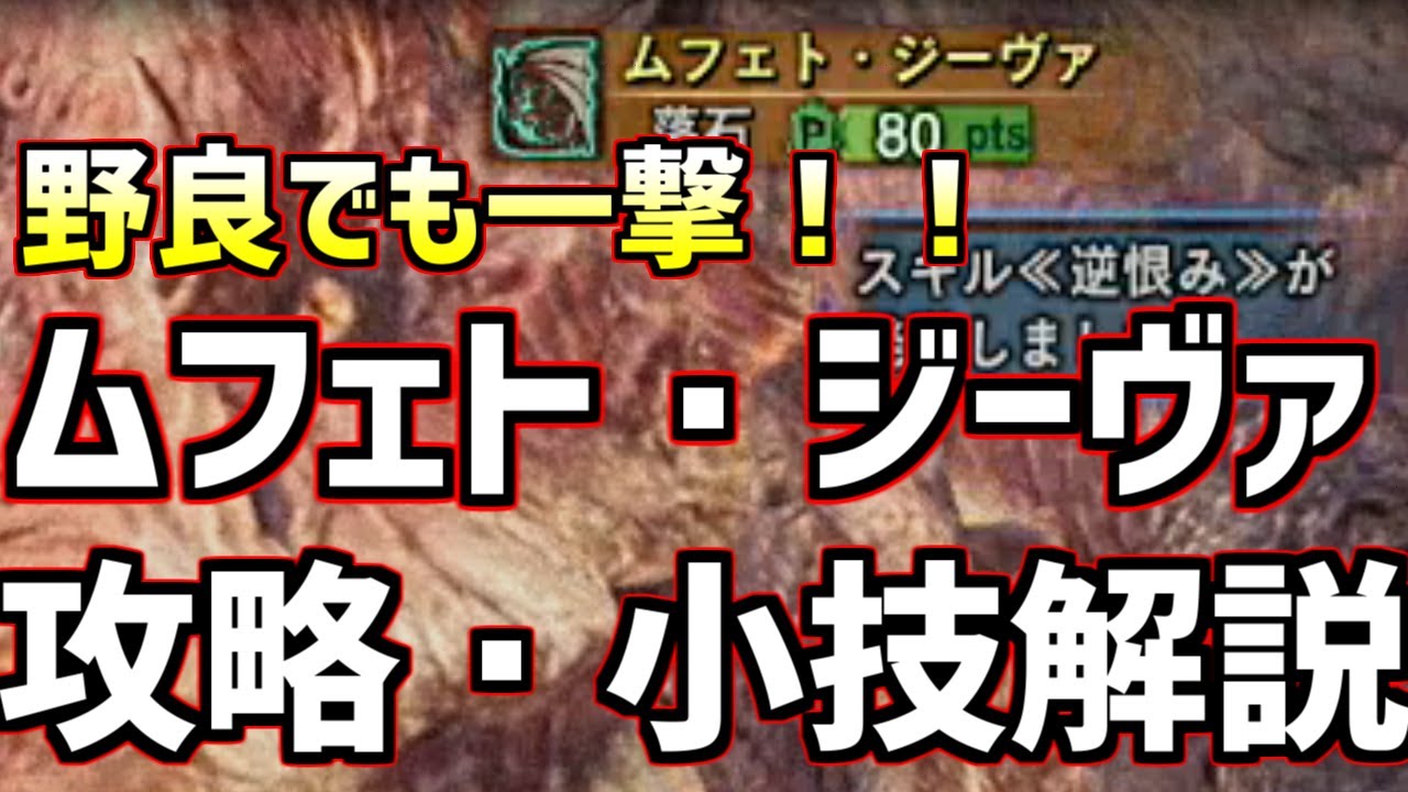 【MHWI】ムフェト攻略・小技解説【野良で遊ぼう！】