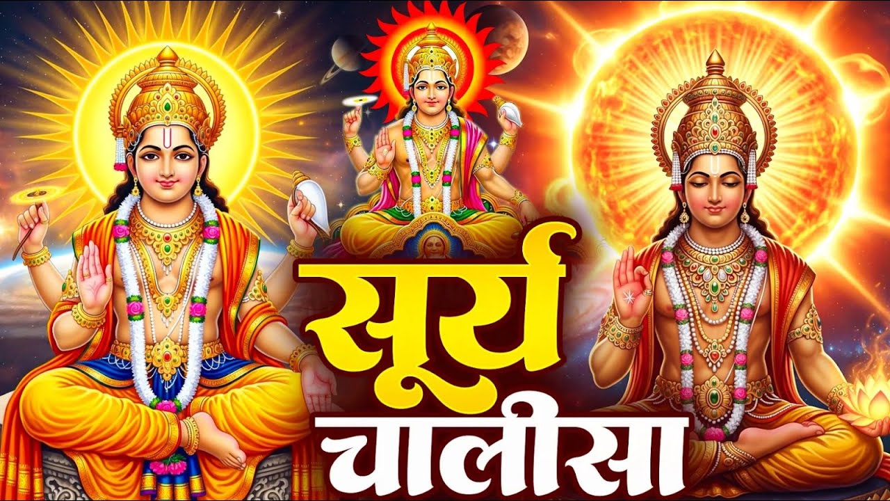 रविवार प्रातः काल सूर्य देव चालीसा Surya Chalisa सुनने से सभी मनोकामनाएं पूर्ण होती हैं