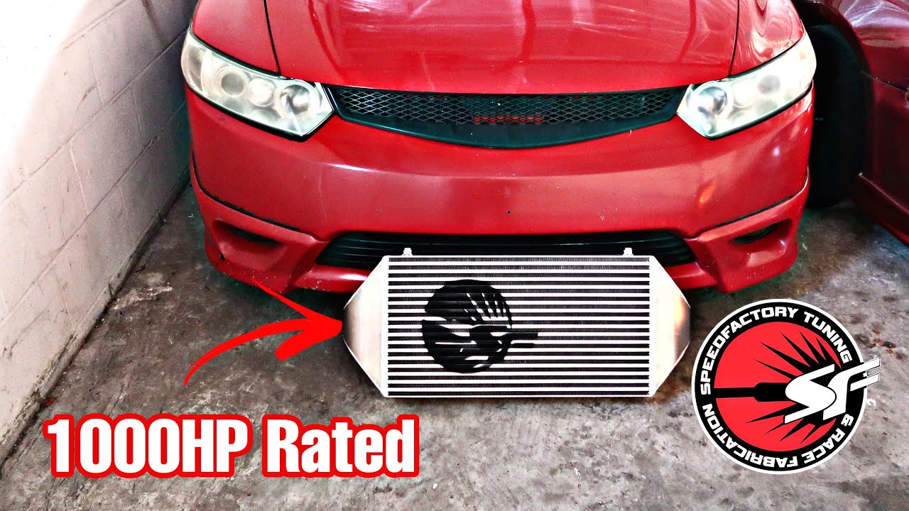 Our New 1000HP Rated Speed Factory Intercooler & Grams 90MM Throttle Body For The TURBO 8TH Gen