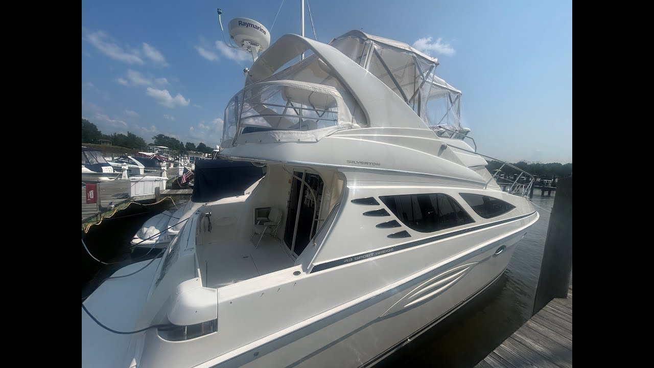 2006 Silverton 43 Sport Bridge - Sold - Todd Wittman (410) 310-6174