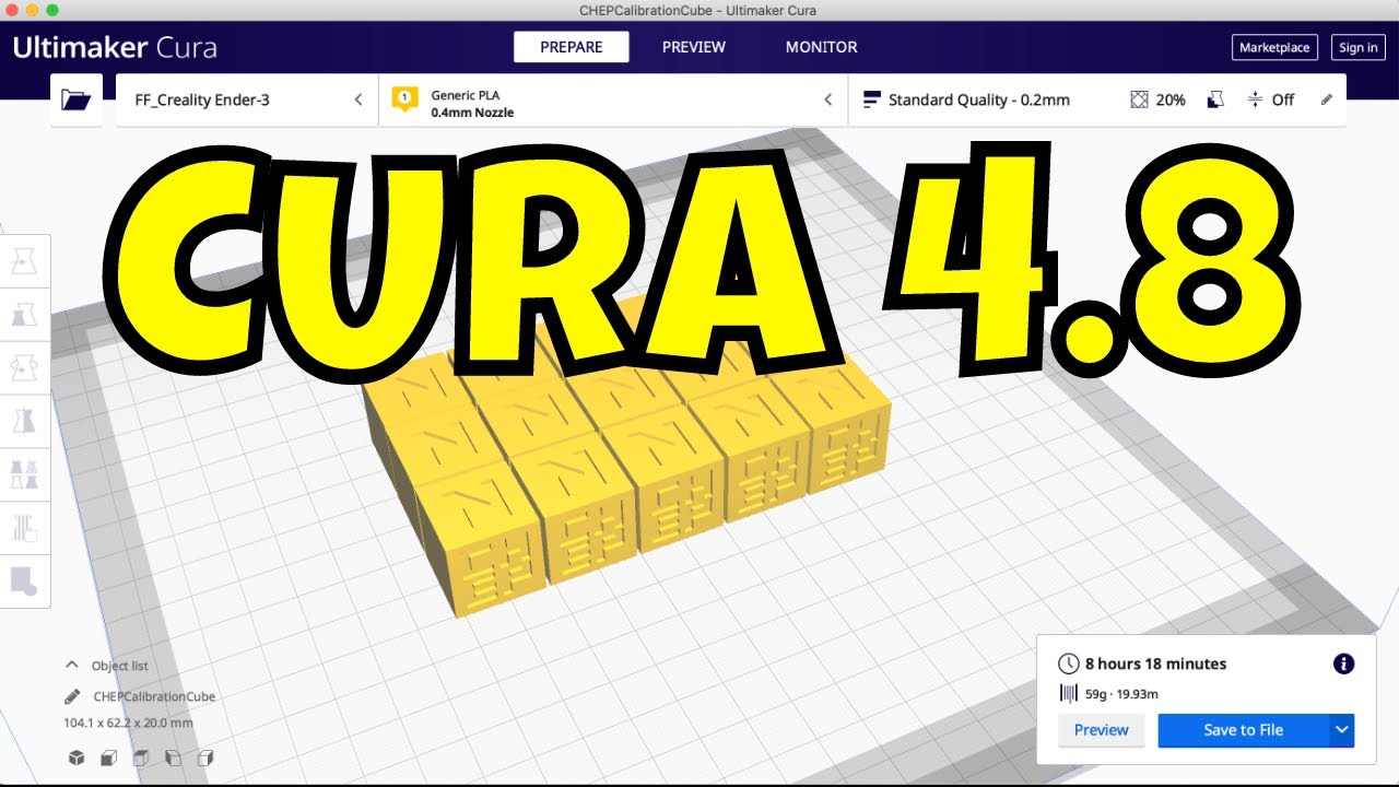 Cura 4.8 - Is this the best Cura Ever?