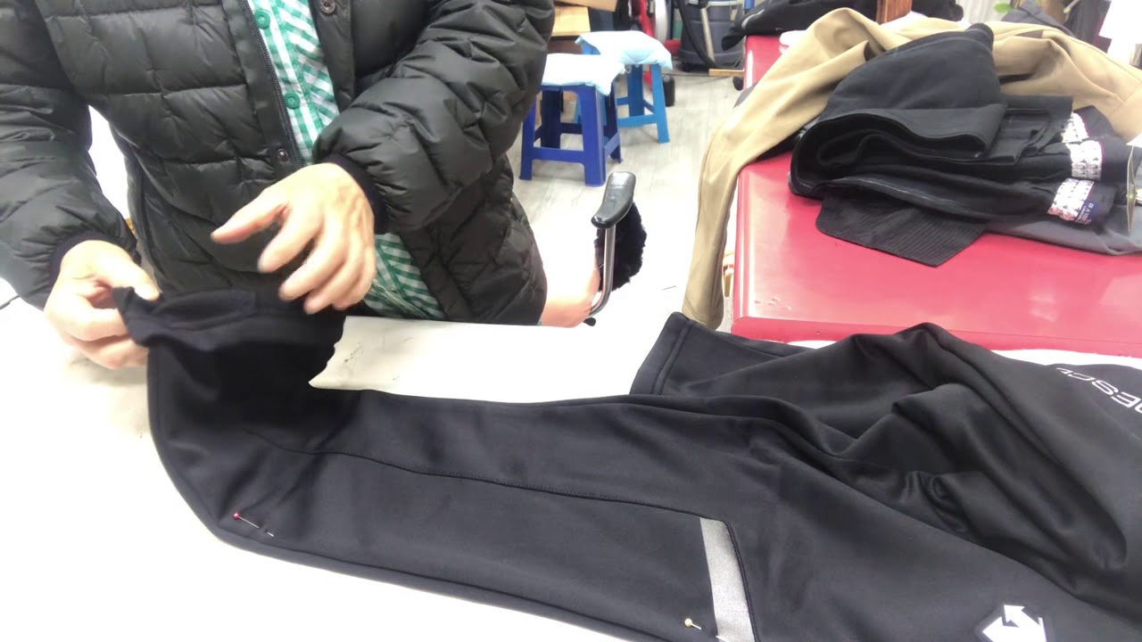 수선의 능력은 바지 재단에 있다 케주얼바지 하나 츄리닝 하나 해보겠습니다