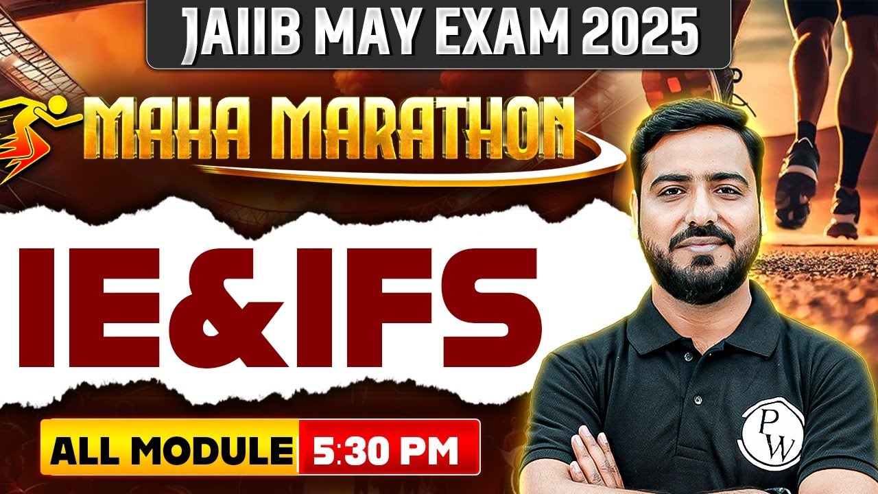 JAIIB IE and IFS All Modules | JAIIB IE and IFS Maha Marathon | IE and IFS JAIIB | by Ashish Sir