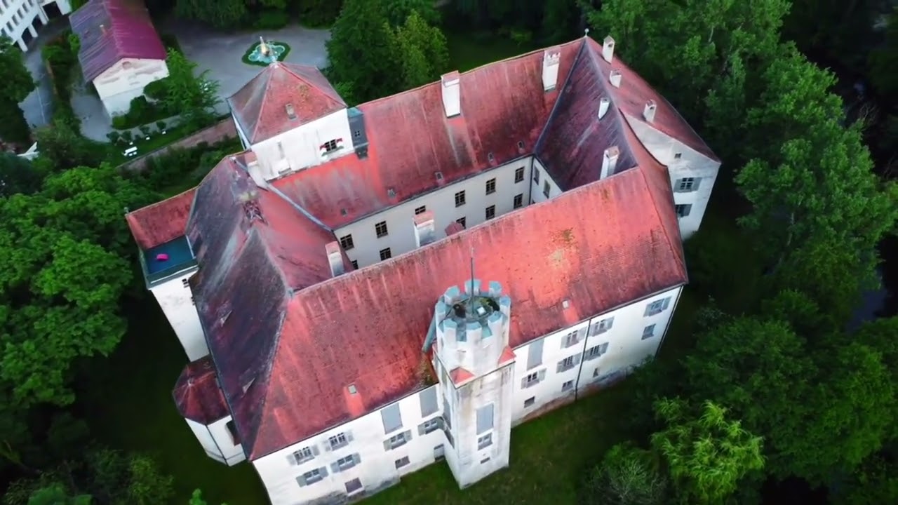 Majestic Views of Arnstorf Oberes Schloss from Above | Drone Footage DJI 2