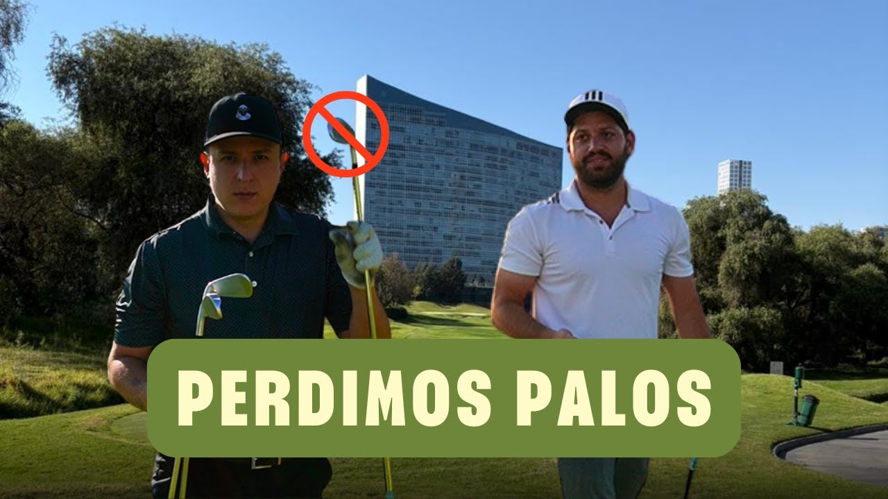 Apostamos $2,000 en 9 hoyos… y perdimos palos en la ronda