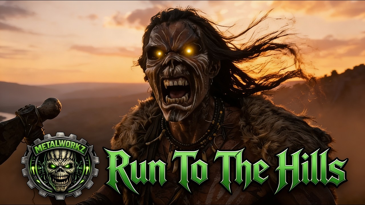 Iron Maiden – Run To The Hills – 4K AI Tribute Video (CC) | Cinematic Historical Epic